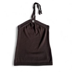 Boho Loft Women's Brown‎ Knit like Hatler Top
